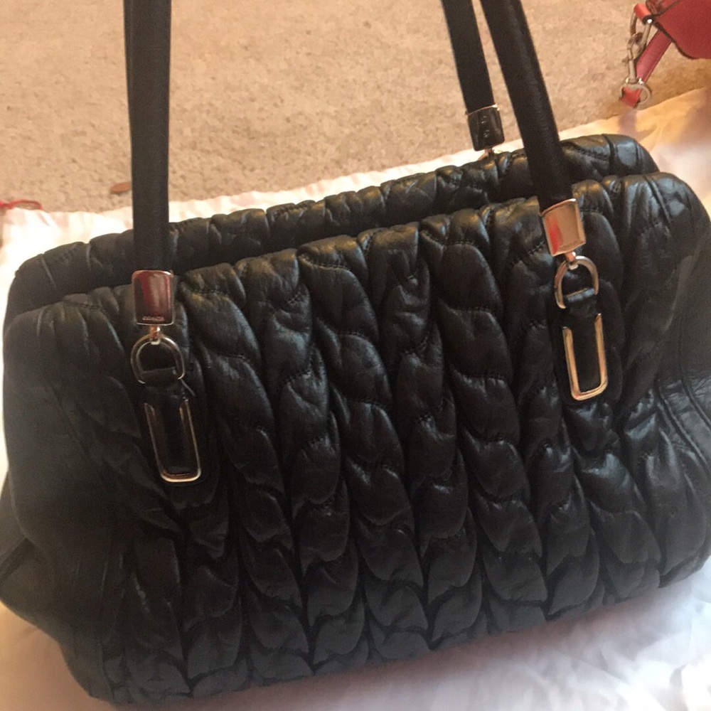 Black Coach handbag